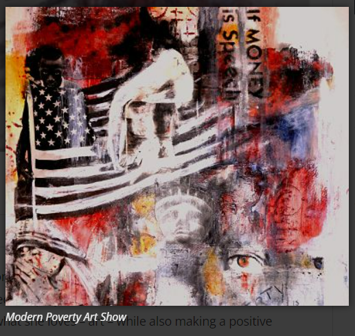 Using Art to alleviate poverty – The Art of Peaceful Protest